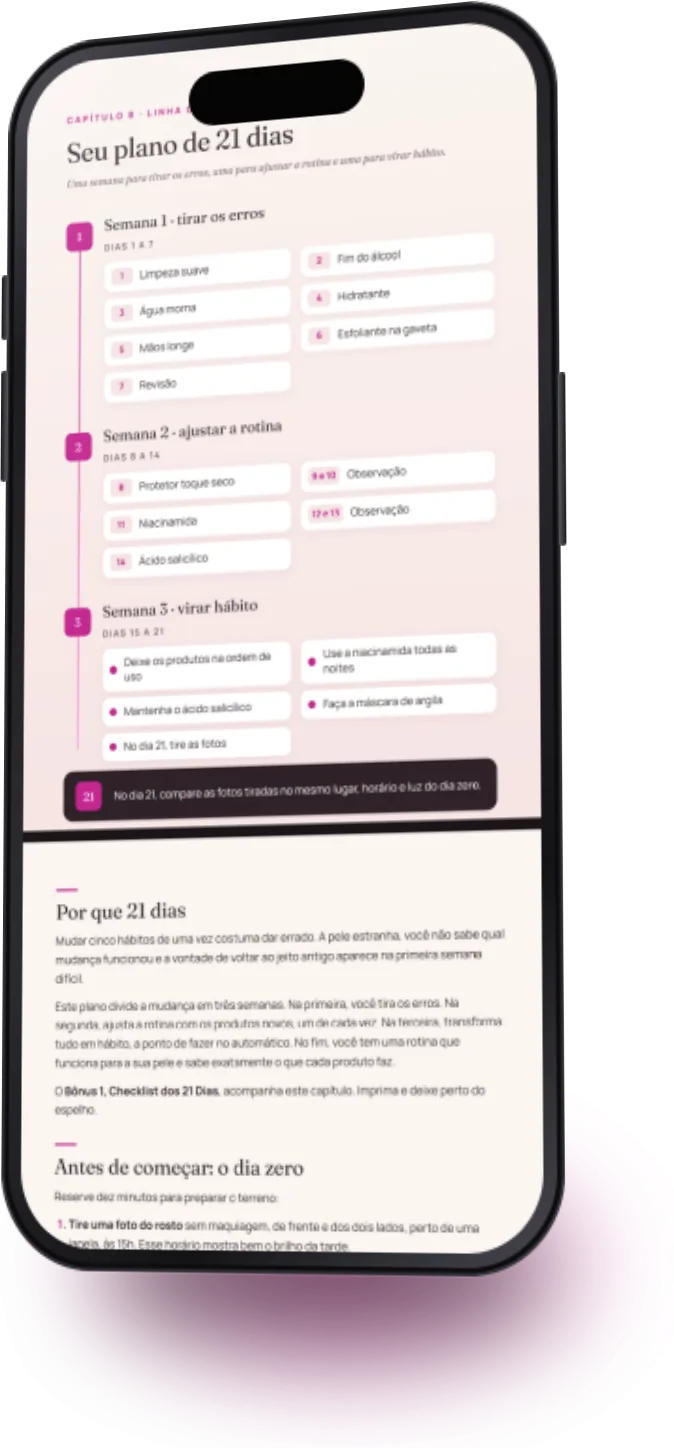 O plano de 21 dias
